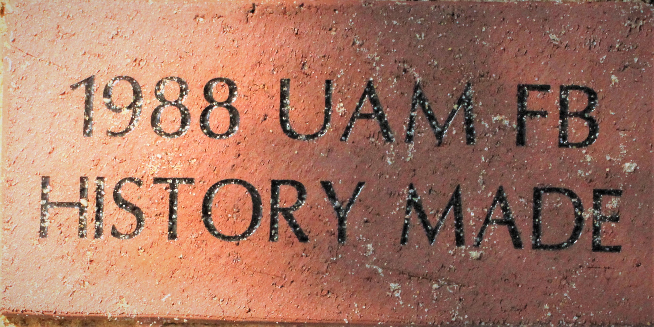 1988 UAM FB HISTORY MADE