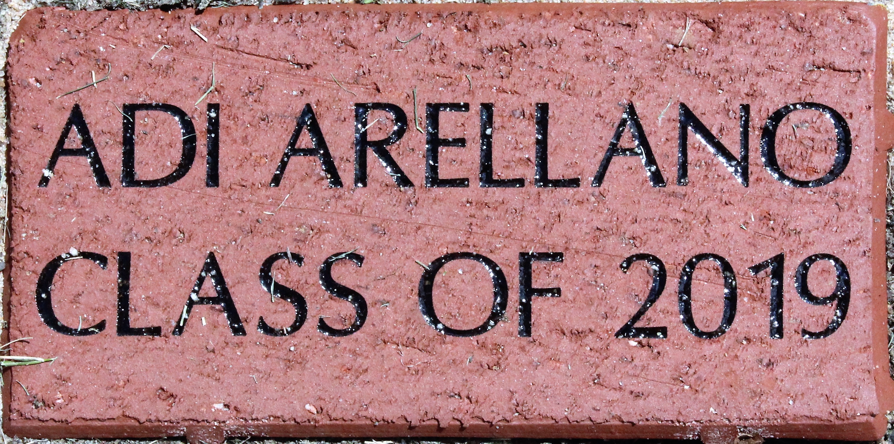 ADI ARELLANO CLASS OF 2019