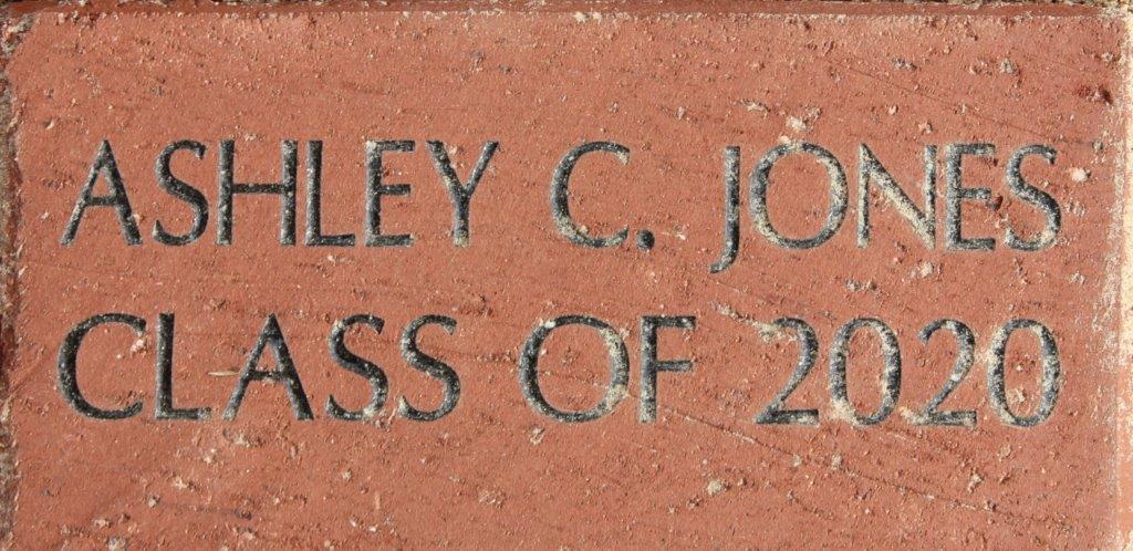 ASHLEY C JONES CLASS OF 2020