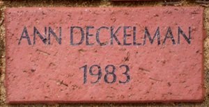 ANN DECKELMAN 1983