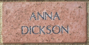 ANNA DICKSON