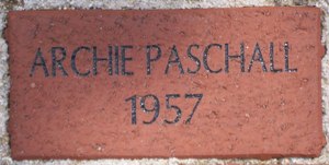 ARCHIE PASCHALL 1957