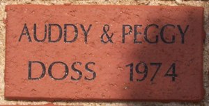 AUDDY & PEGGY DOSS   1974