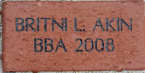 BRITNI L AKIN BBA 2008