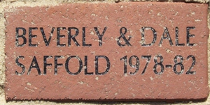BEVERLY & DALE SAFFOLD 1978-82