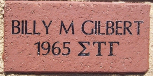 BILLY M GILBERT 1965