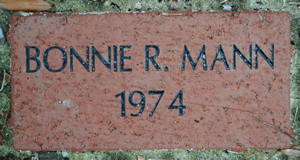 BONNIE R. MANN 1974