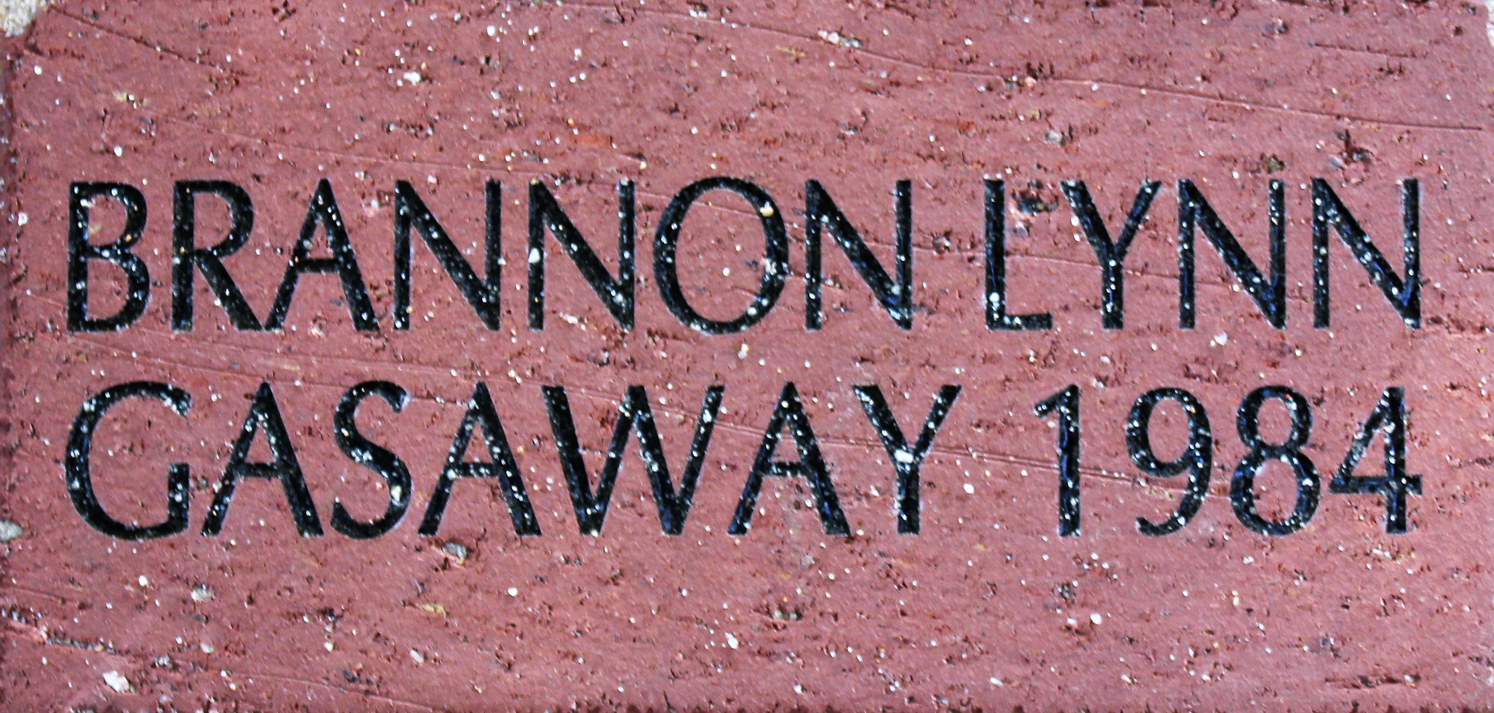 BRANNON LYNN GASAWAY 1984