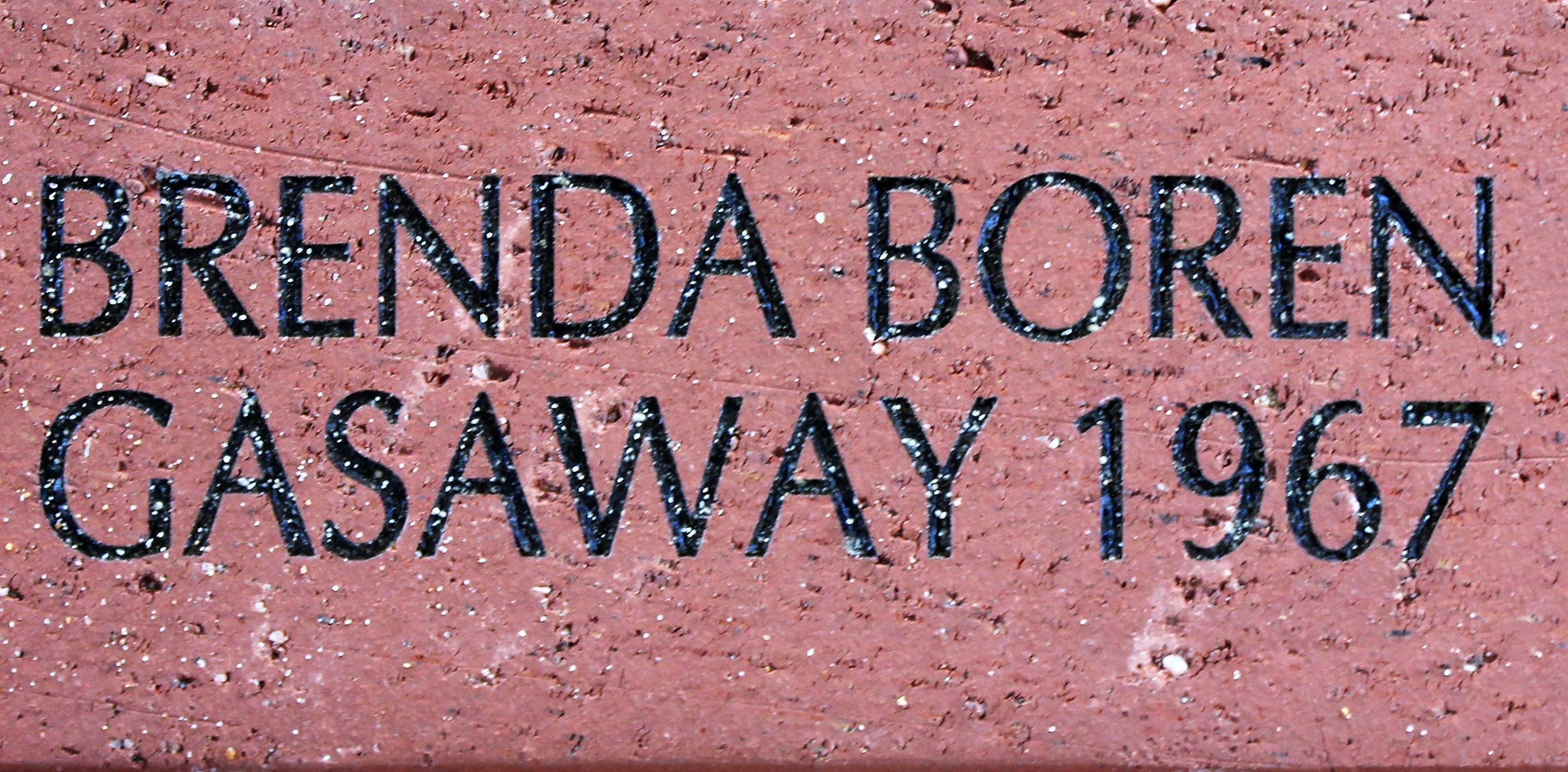 BRENDA BOREN GASAWAY 1967