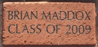 BRIAN MADDOX CLASS OF 2009