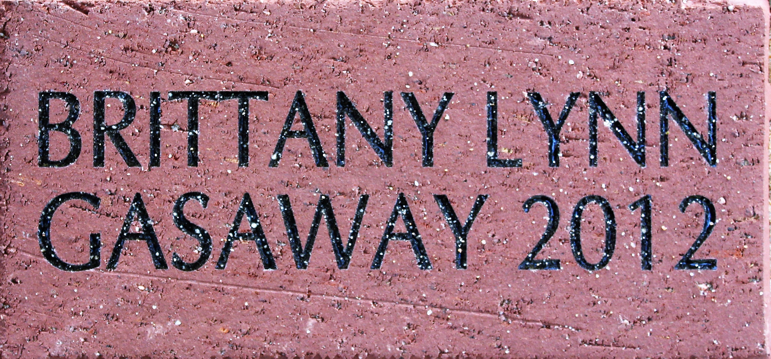 BRITTANY LYNN GASAWAY 2012