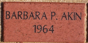 BARBARA P. AKIN 1964