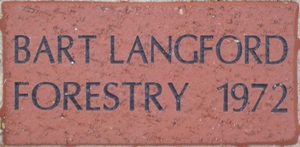 BART LANGFORD FORESTRY 1972