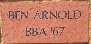 BEN ARNOLD BBA '67