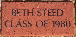 BETH STEED CLASS OF 1980