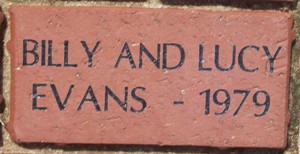 BILLY AND LUCY EVANS - 1979