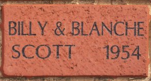 BILLY & BLANCHE SCOTT 1954
