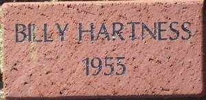 BILLY HARTNESS 1955