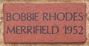 BOBBIE RHODES MERRIFIELD 1952