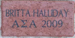 BRITTA HALLIDAY ASA 2009