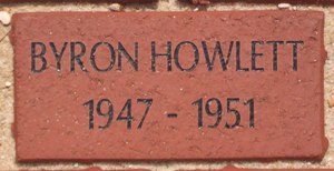 BYRON HOWLETT 1947 - 1951