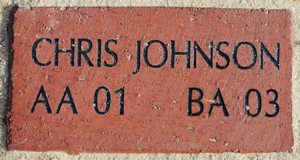 CHRIS JOHNSON AA 01     BA 03