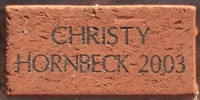 CHRISTY HORNBECK 2003