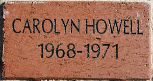 CAROLYN HOWELL 1968-1971