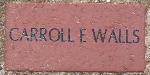 CARROLL E WALLS