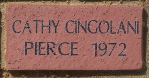 CATHY CINGOLANI PIERCE   1972