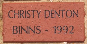 CHRISTY DENTON BINNS - 1992