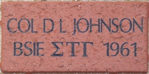 COL D L JOHNSON BSIE 1961