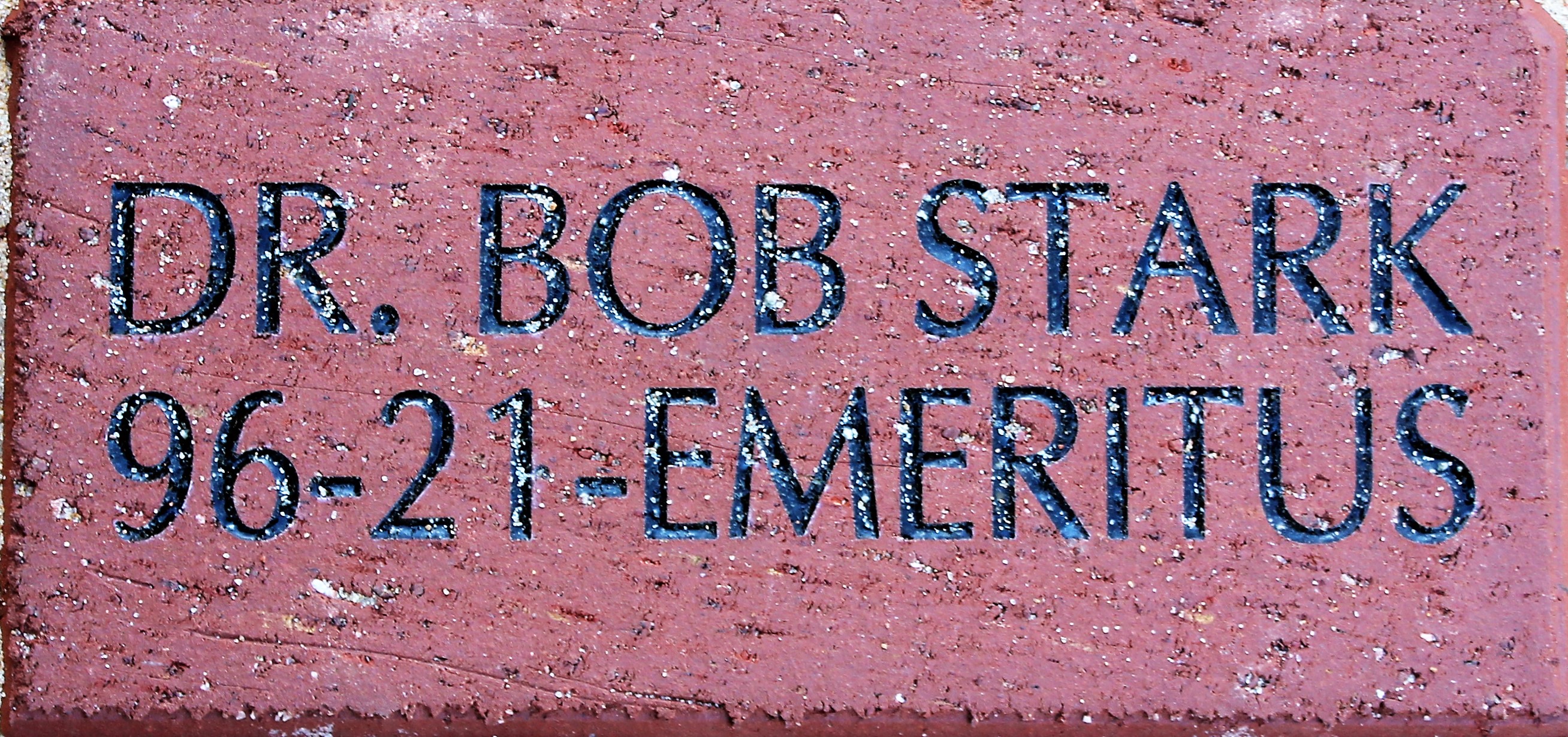 DR ROBERT STARK 96-21 EMERITUS