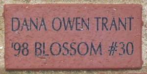 DANA OWEN TRANT '98 BLOSSOM 30