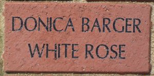 DONICA BARGER WHITE ROSE