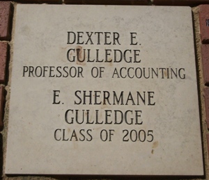 DEXTER GULLEDGE E. SHERMANE GULLEDGE