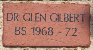 DR GLEN GILBERT BS 1968 - 72