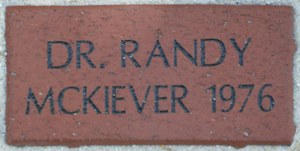 DR RANDY MCKIEVER 1976
