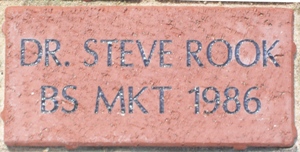 DR. STEVE ROOK BS MKT 1986