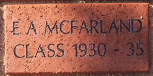 E A MCFARLAND CLASS 1930 - 35