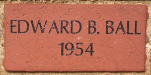 EDWARD B. BALL 1954