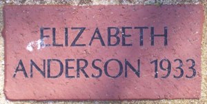 ELIZABETH ANDERSON 1933