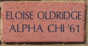 ELOISE OLDRIDGE ALPHA CHI '61