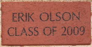ERIK OLSON CLASS OF 2009