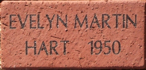 EVELYN MARTIN HART   1950