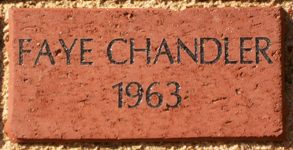 FAYE CHANDLER 1963