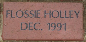 FLOSSIE HOLLEY DEC. 1991