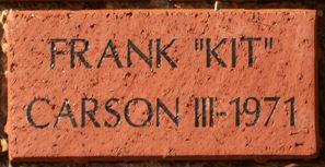 FRANK 'KIT' CARSON III-1971