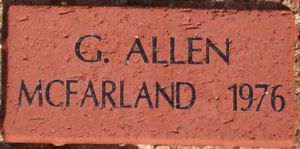 G. ALLEN MCFARLAND   1976