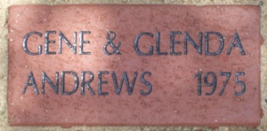 GENE & GLENDA ANDREWS    1975
